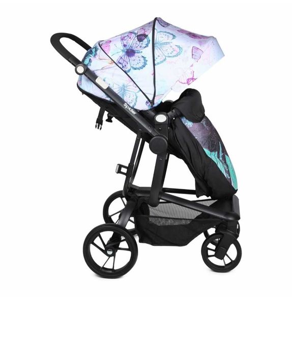 Коляска-трансформер Babyton Spider Blue 2 в 1, б/у
