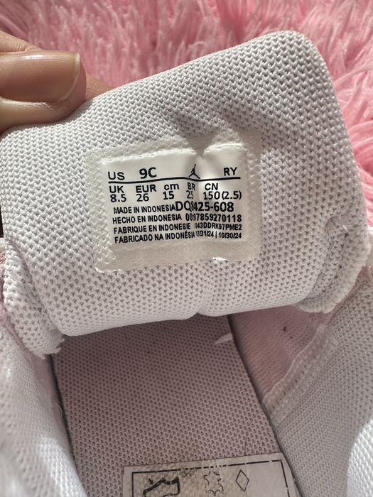 AIR JORDAN Air 1 Mid Детски Маратонки Розови