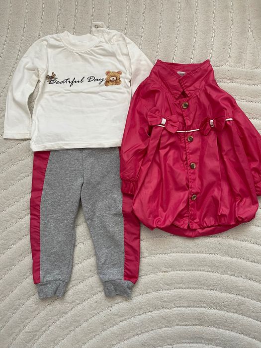 Пролетен комплект момиче 9-12 месеца