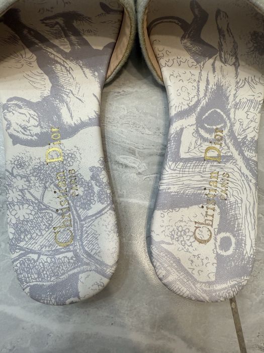 Шлепки под Dior.