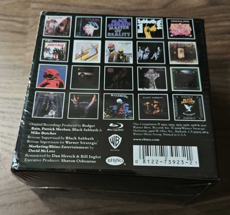 Black Sabbath - 21 remastered CDs 1970-2017 [nou, sigilat]
