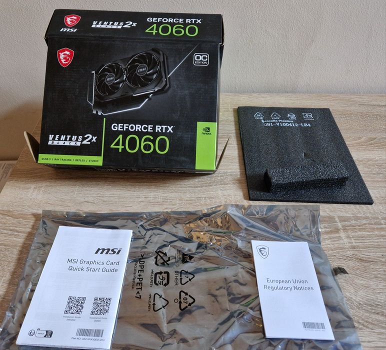 Cutie MSI ventus black rtx 4060