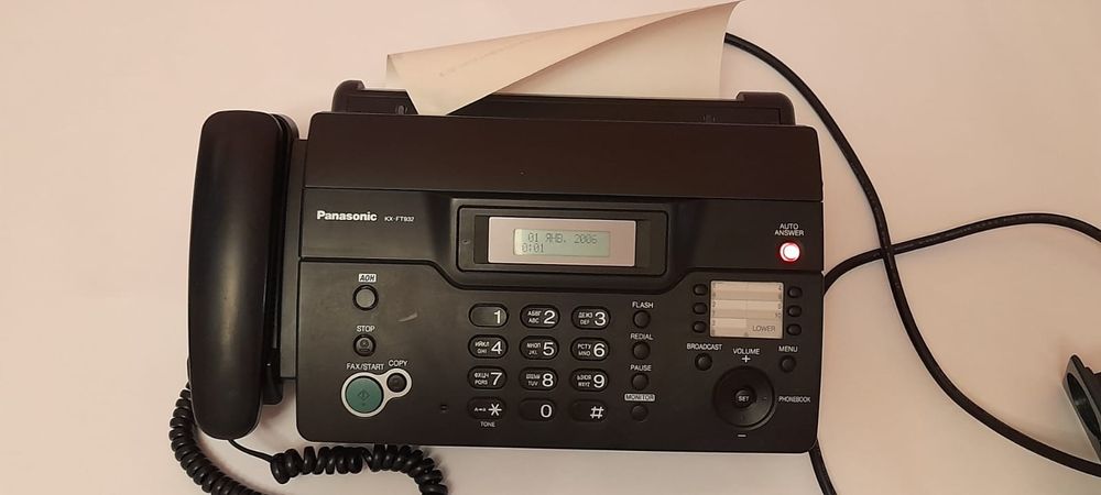 Продам телефон-факс Panasonic. В очень хорошем состояний. За 5000-тг.