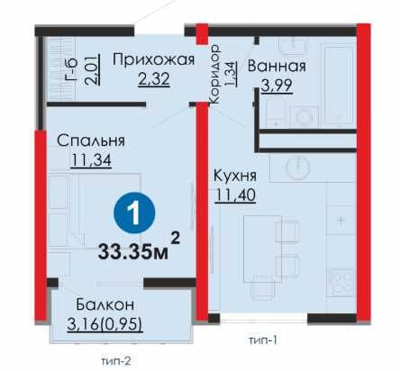 ЖК бизнес-класса, рядом метро Буюк Ипак Йули  (XS)