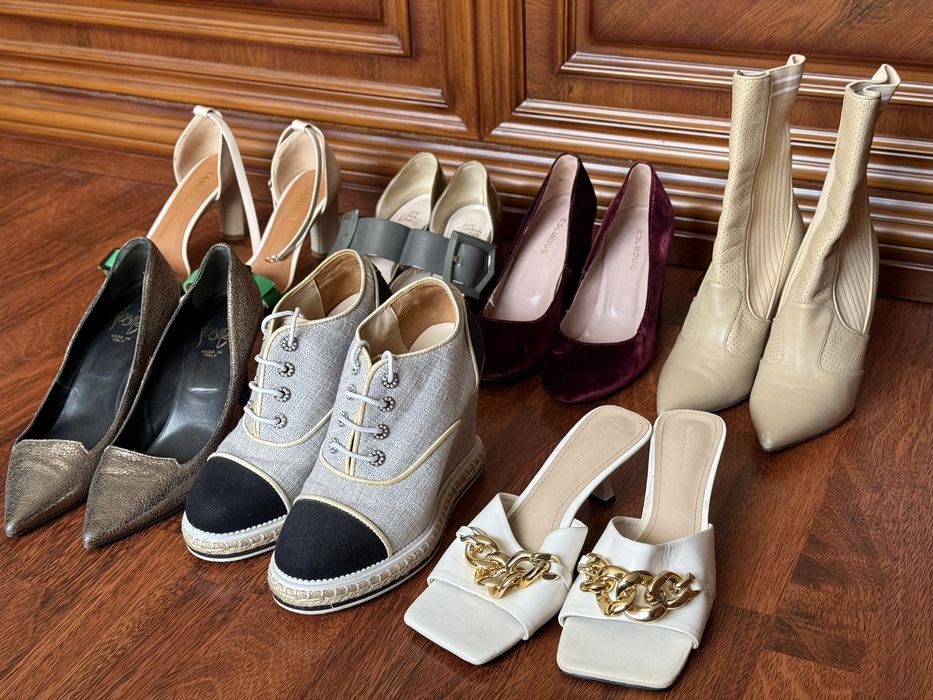 7 туфель , размер 39