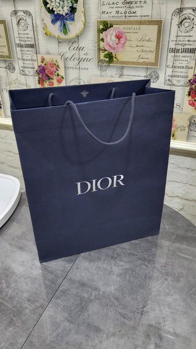 Брендовые пакеты Dior оригинал. Подарочные пакеты