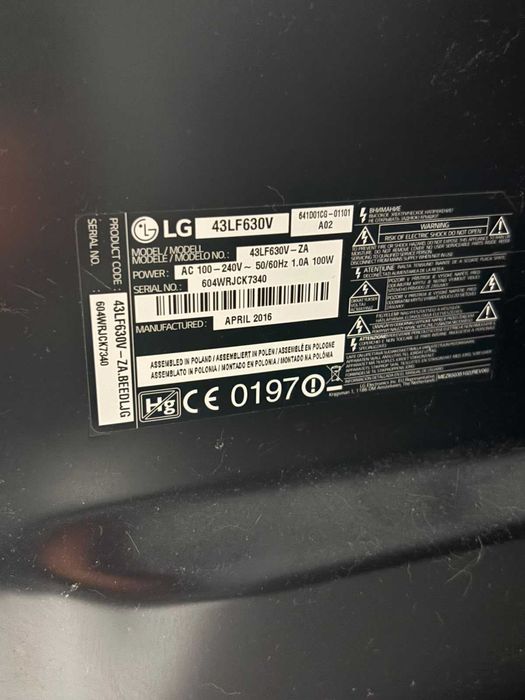 Tv LG Smart full HD