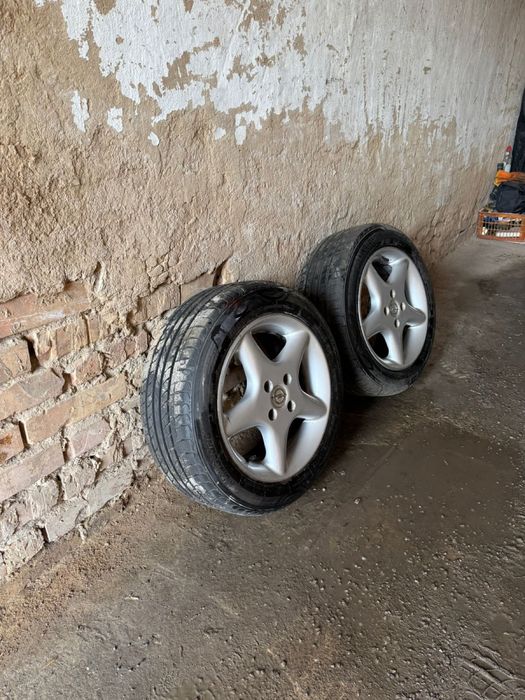 Новые шины с дисками на опель