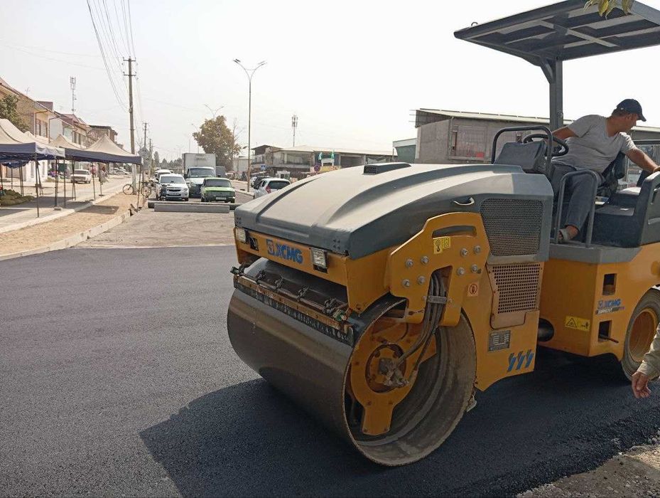 Каток, Асфальтоукладчик, Грейдер, Фреза, Траллер