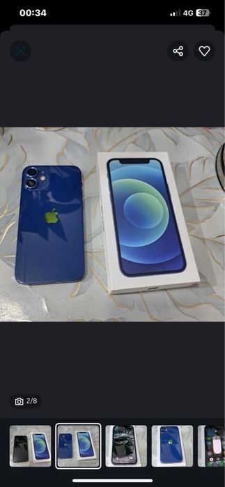 Iphone 12mini , 64gb , akb73