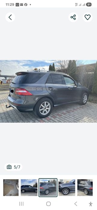 Roți iarnă AMG MERCEDES ML R18.