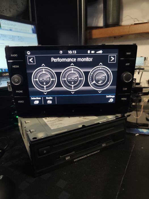Navigație + Unitate Multimedia VW MIB2 5F Delphi – Display & Ramă, H