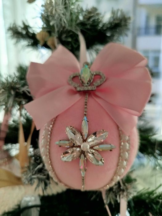 Ёлочные украшения ручной работы