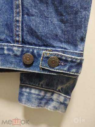 Levi's Trucker Type III Джинсовая Куртка 44-46р / Made in France