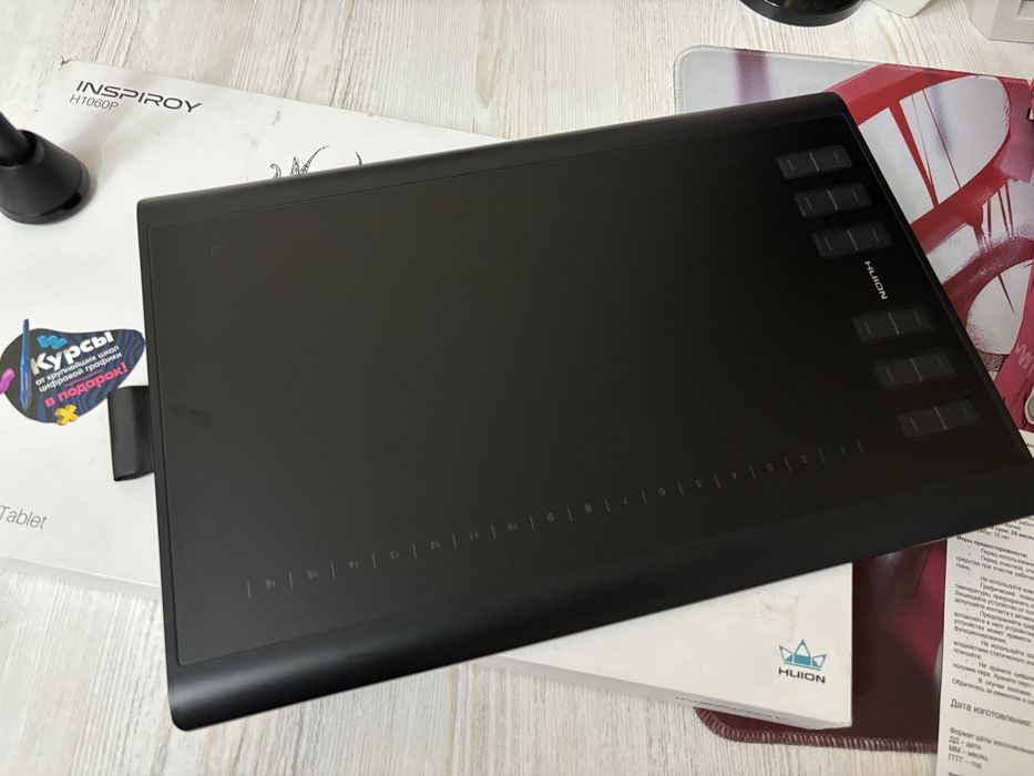 Графический планшет Huion Inspiroy H1060P