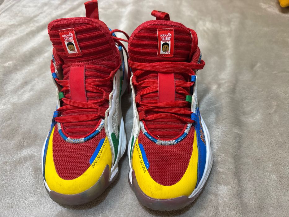 Adidași baschet copii Adidas Dame 7 EXTPLY x LEGO „Bye Bye” (Măsura 35.5)