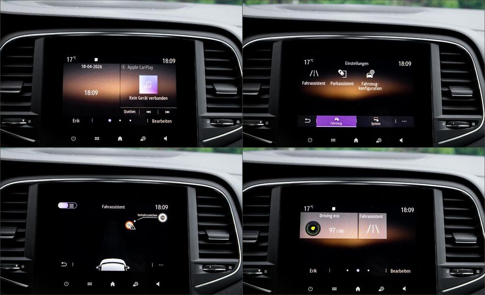 Renault Megane facelift~Bord digital~faruri full led~Euro 6~86368 km Reali~ car play