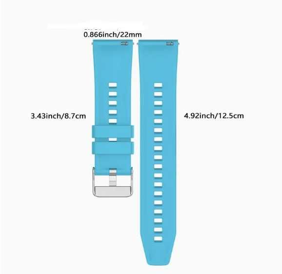 Curea silicon Huawei GT,GT2,GT3,GT4,GT5(46mm) 22mm model clasic 2025