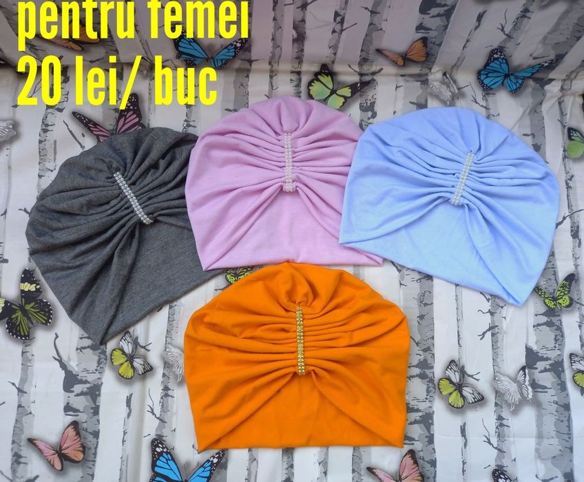 Turbane femei din bumbac