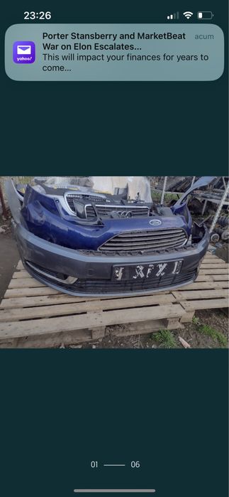 Bara fata cu spalatoare Volkswagen passat CC facelift 2014 dezmembrari