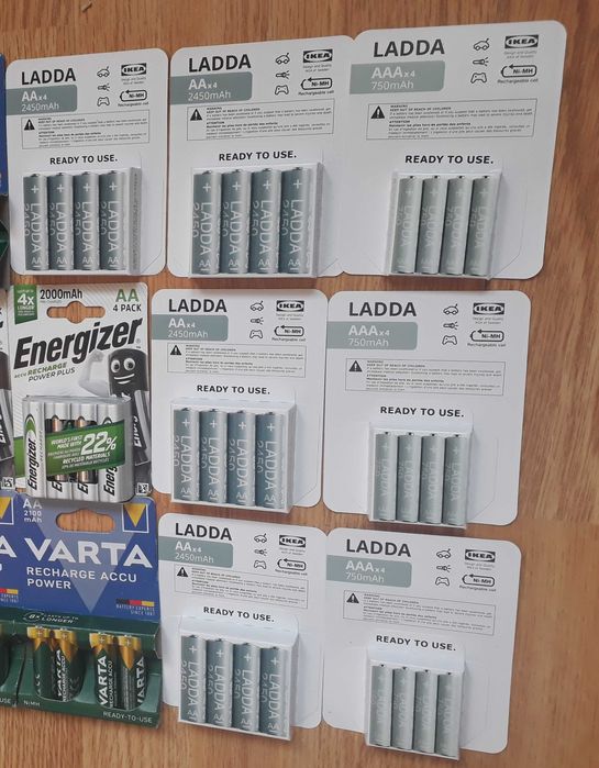 Ac reincarcabili Ikea 2450mah