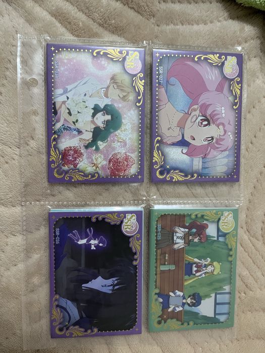 продаю карты ssr сейлор мун, sailor moon