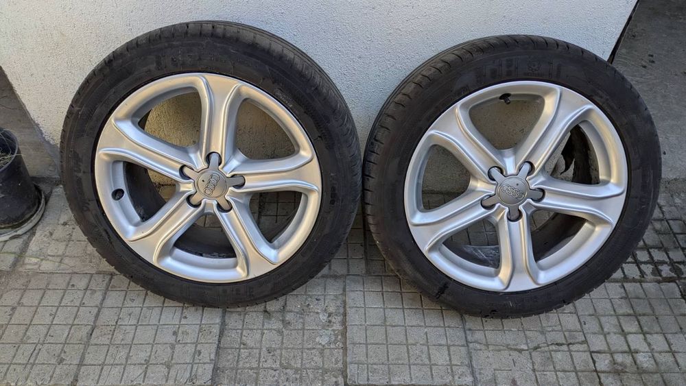 Оригинални джанти 17-ки с гуми за Ауди А4 5х112 235/45/17 Audi A4