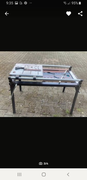 Masa de lucru multifunctionala Wolfcraft freza circular