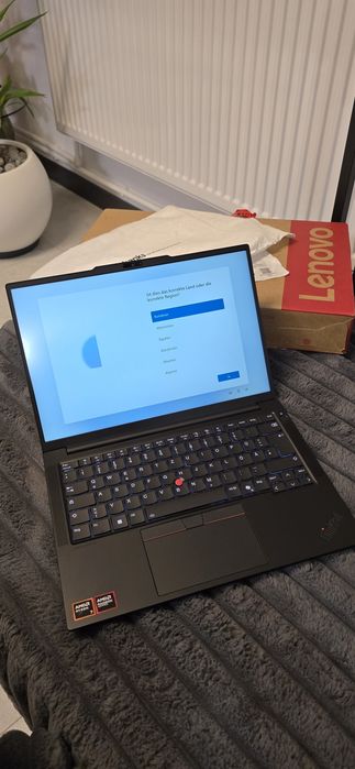 Laptop Lenovo ThinkPad E14 Gen 7 | Ryzen 7 | 32GB RAM | 1TB SSD | Nou Desigilat