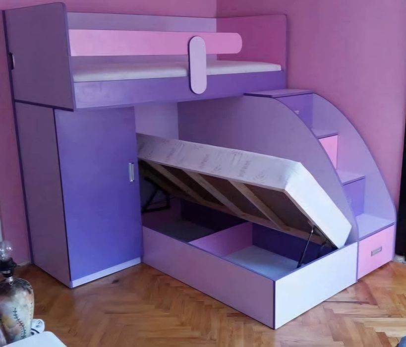 Двуетажно детско легло