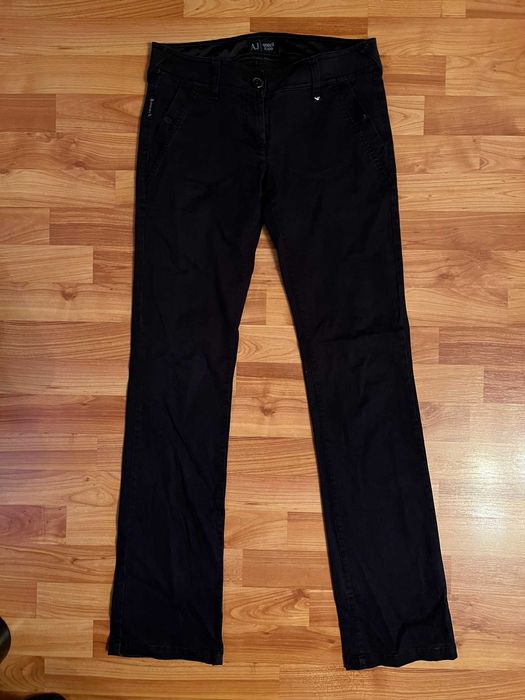 Blugi Armani Jeans negrii pentru femei