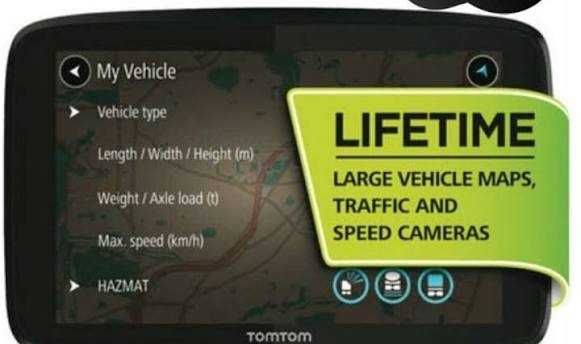 Продавам Професионална GPS Навигация за Камион TomTom GO Professional 520 (5 инча, Wi-Fi)