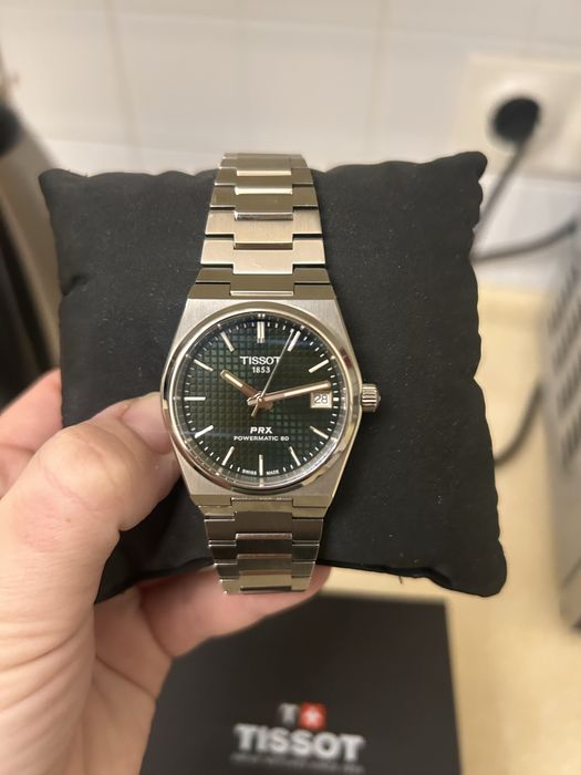 Часы tissot циферблат темнозеленный.