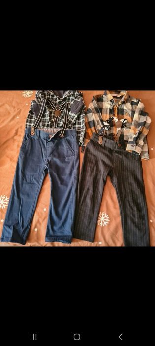 Lot 98 baieti  geci ,bluze ,pantaloni ,tricouri