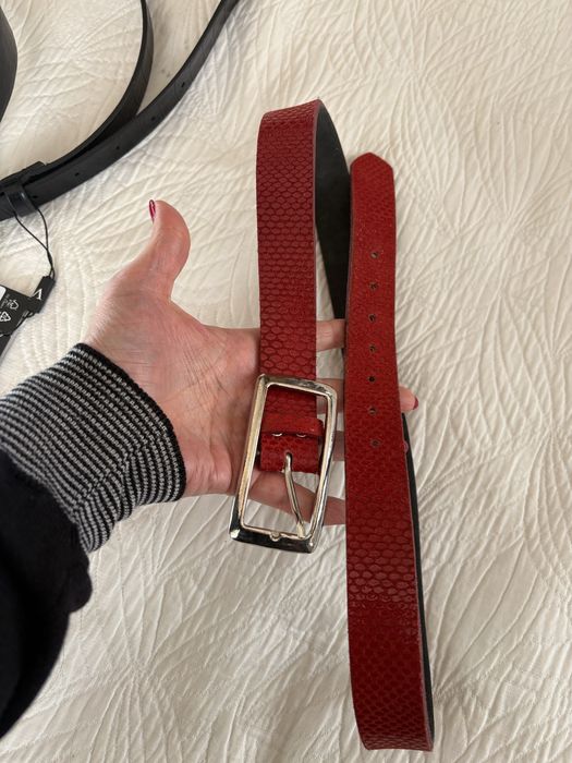 Кожени колани черен, кафяв, червен, бял Esprit, Promod