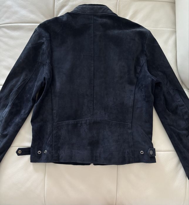 Geaca piele barbati Mango