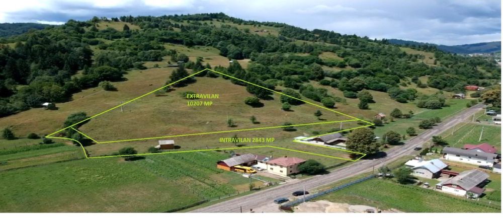 Teren de vanzare -Vama, 13.050 mp, Strâmtura