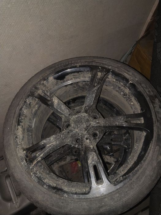 Титанки с резиной на бмв