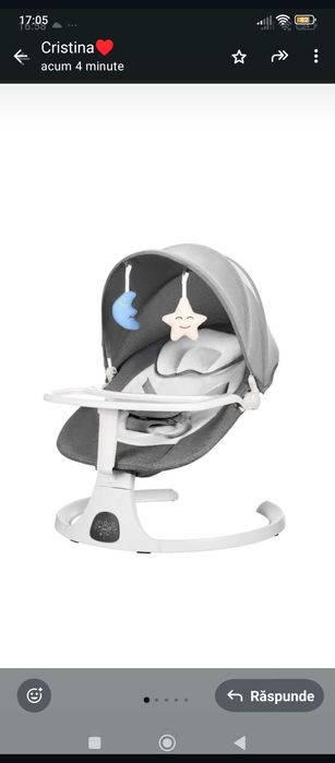 Leagăn electric copii