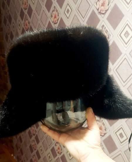 Шапка ушанка мужская
