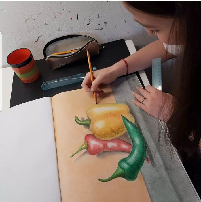 Meditatii cursuri pentru desen si pictura admitere sau hobby