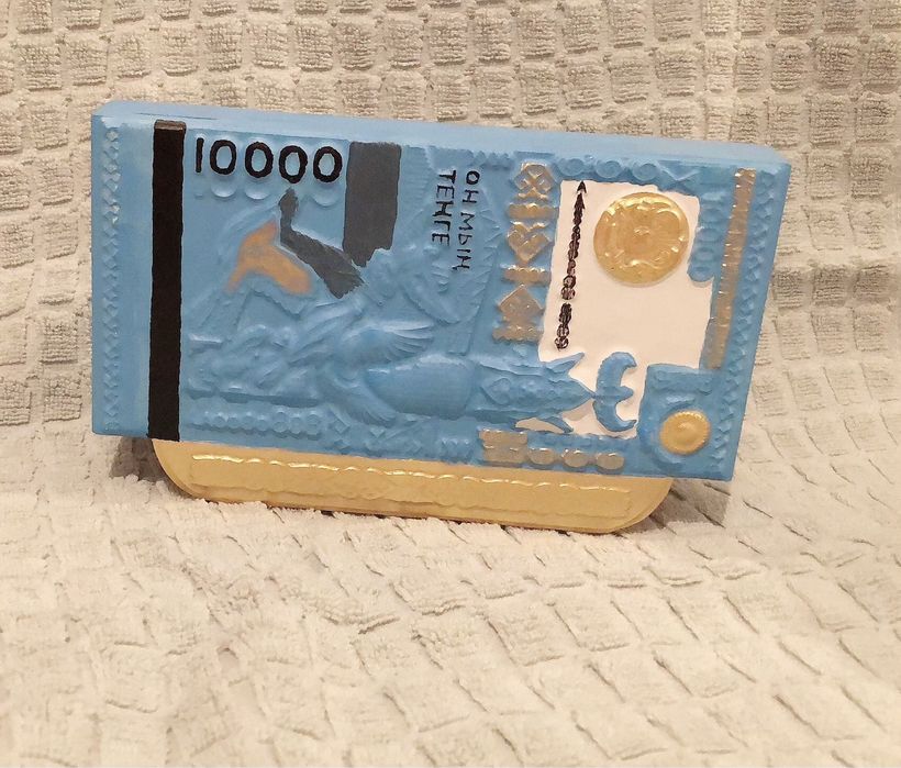 Копилка из гипса