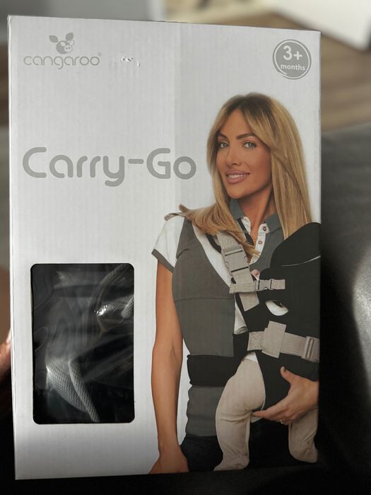 Кенгуру Cangaroo - Carry Go, тъмносиво