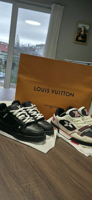 Louis vuitton trainers, balmain
