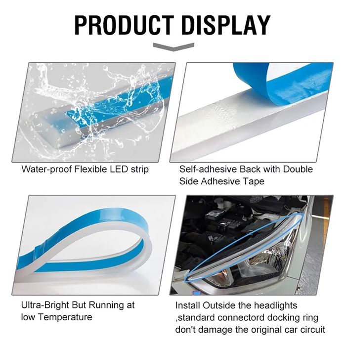 Динамични лед ленти за фарове и стопове Led