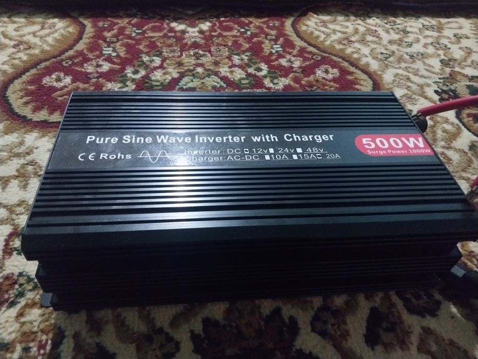 Инвертор 500 W  с акумлятор