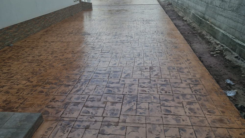 Execut beton amprentat