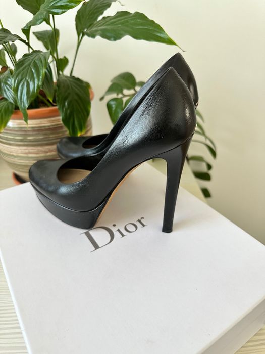 Черные туфли  Диор оригинал