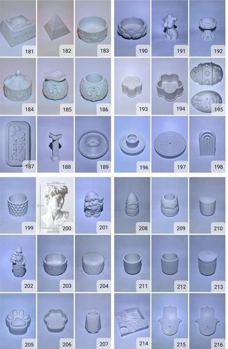 Ghivece plante suculente marturii handmade decorațiuni din ipsos