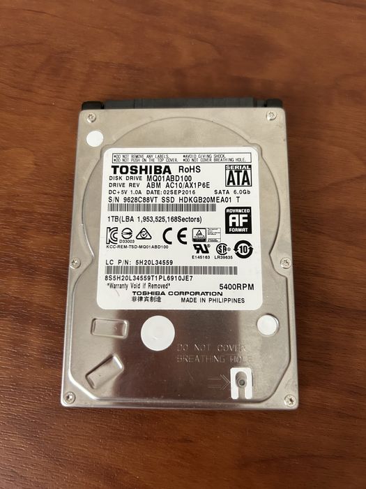 Hdd диск на 1000GB